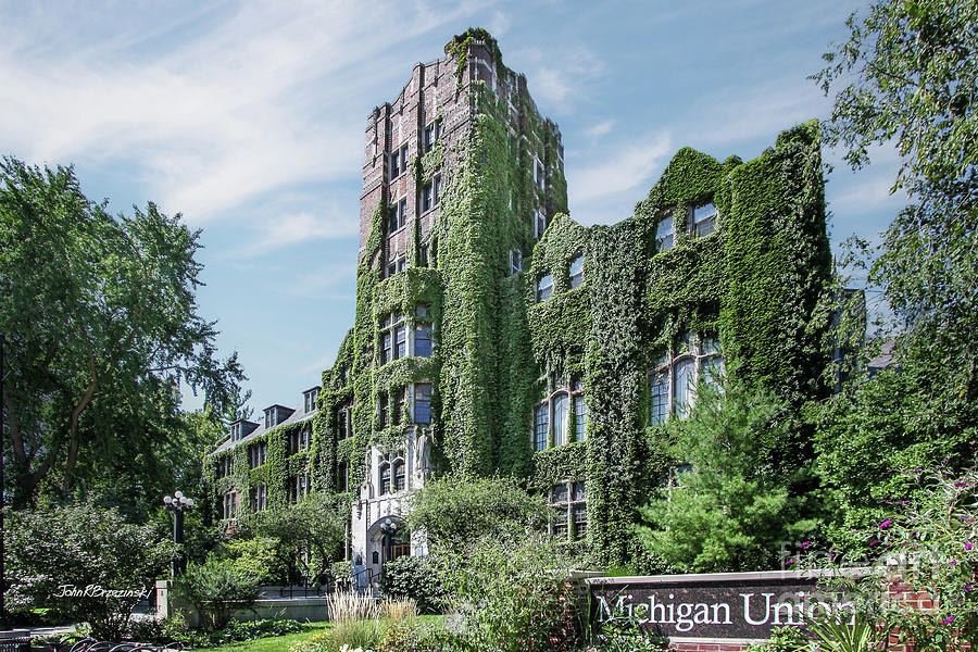 University of Michigan Union Photograph by University Icons