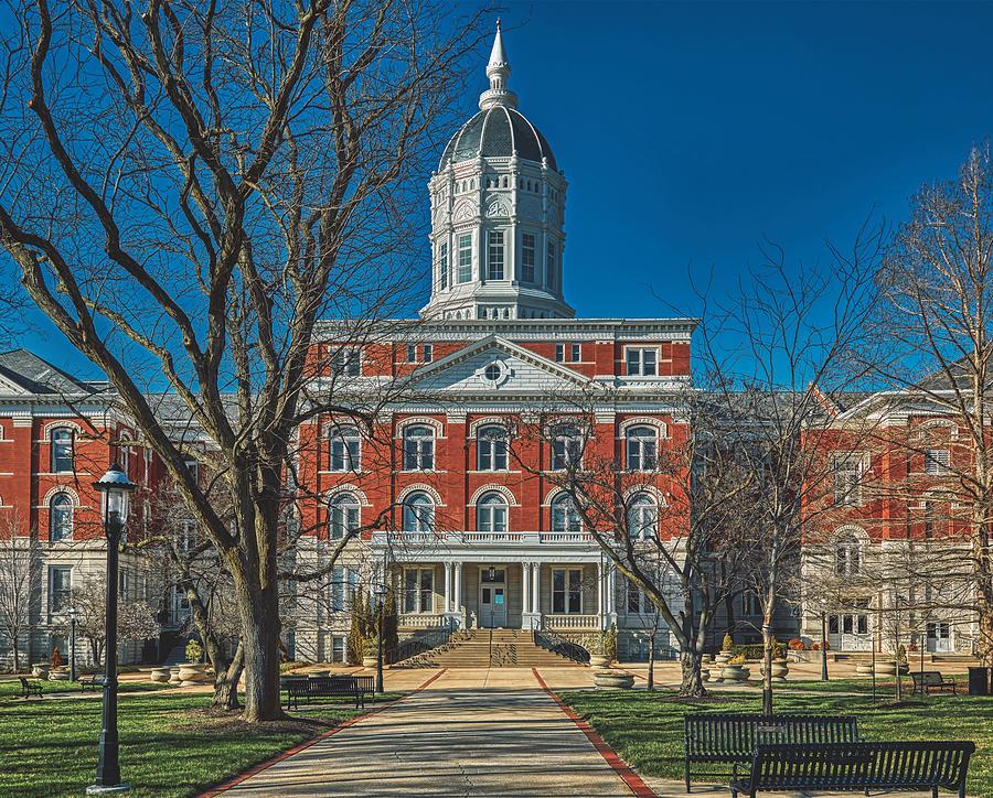 University of Missouri Campus - Jesse Hall Photograph by Mountain Dreams