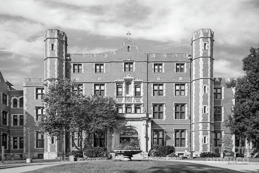 University of Missouri St. Louis Provincial House Photograph by University Icons
