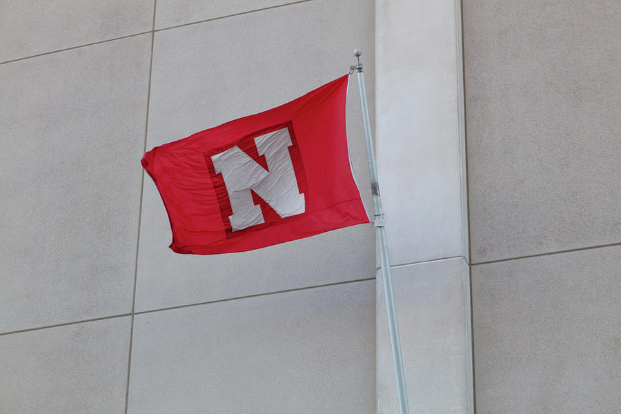 University of Nebraska banner Photograph by Eldon McGraw