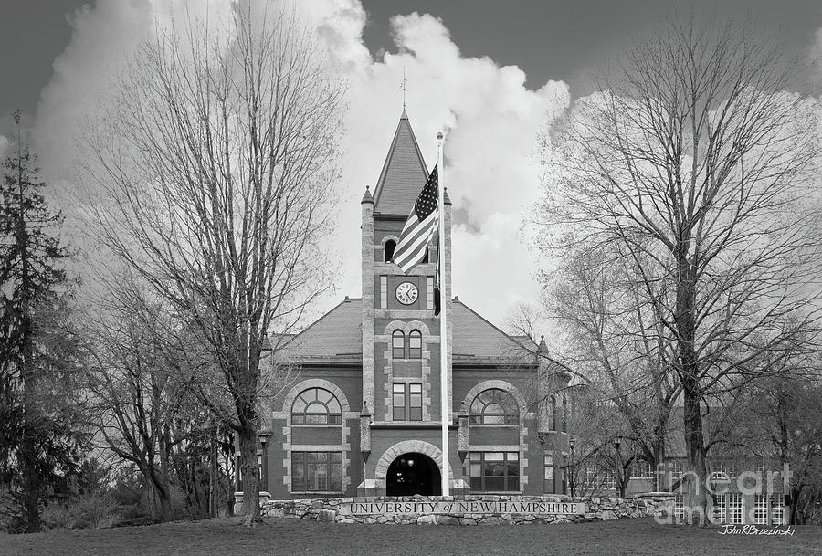 University of New Hampshire Thompson  Photograph by University Icons