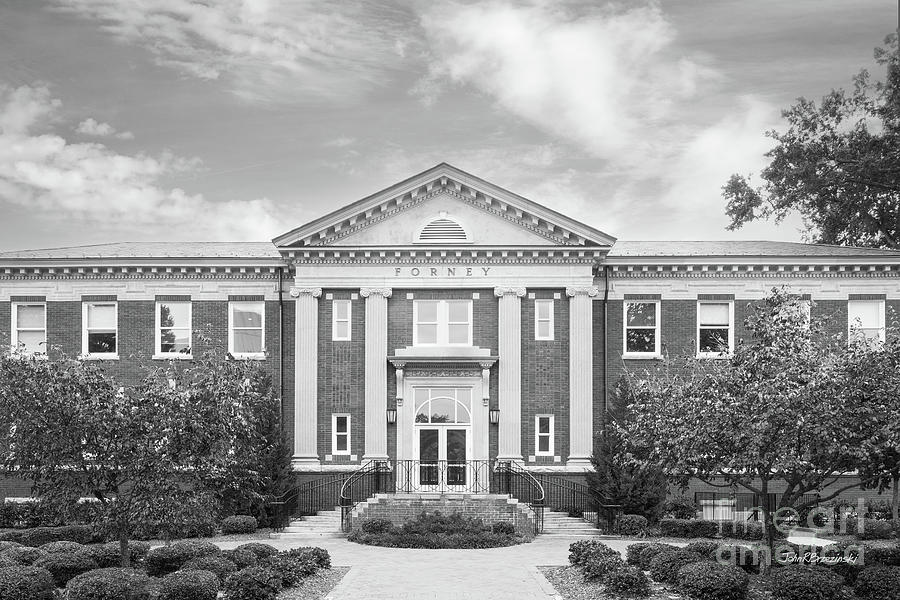 University of North Carolina Greensboro Forney Hall Photograph by University Icons