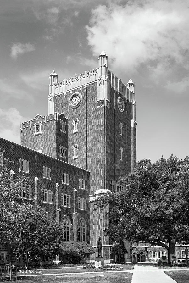 University Of Oklahoma Photograph - University of Oklahoma Union by University Icons
