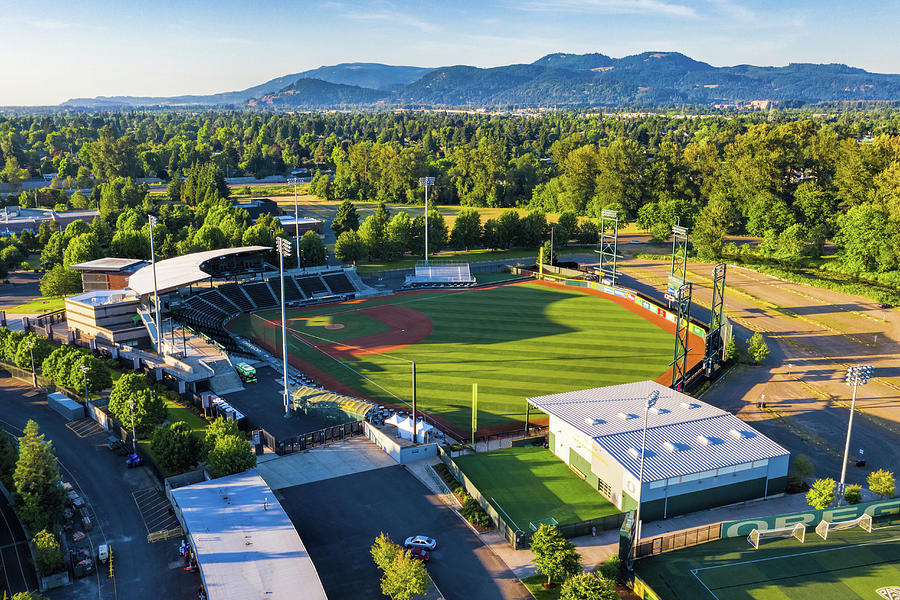 University of Oregon Baseball Stadium by Mike Centioli