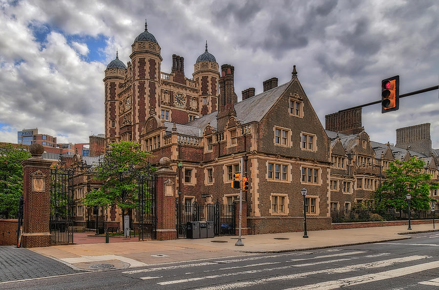 University of Pennsylvania Quadrangle Towers Photograph by Susan Candelario