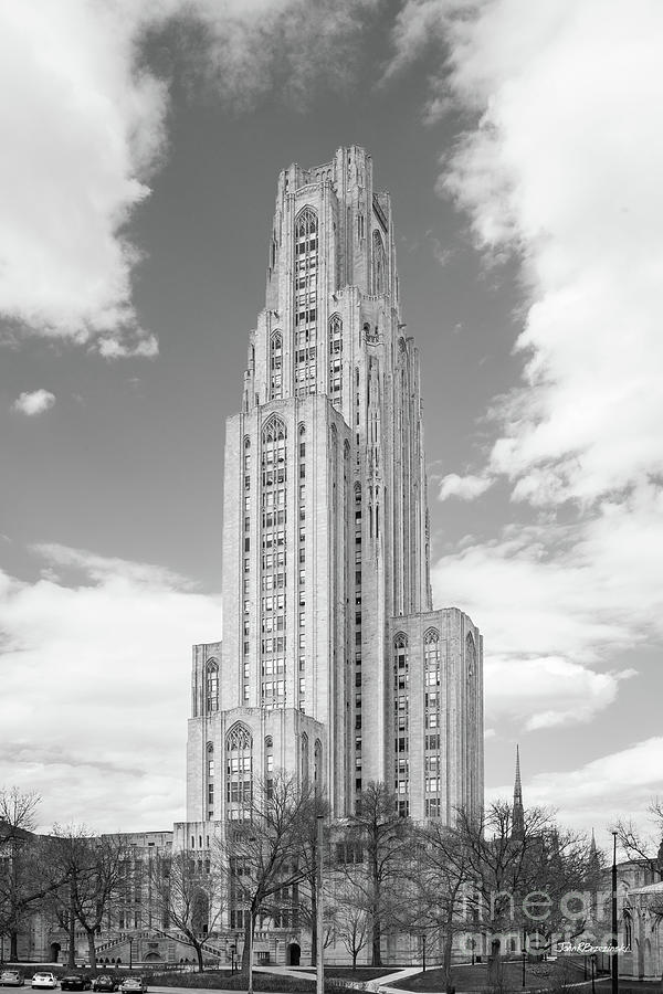 University of Pittsburgh Cathedral of Learning Photograph by University Icons