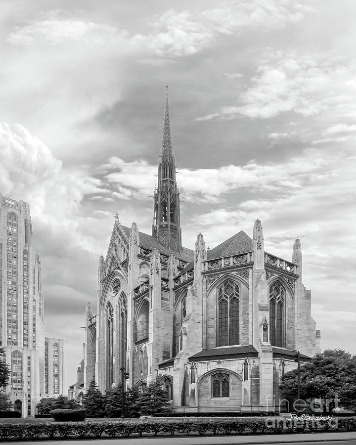 Pittsburgh Photograph - University of Pittsburgh Heinz Memorial Chapel by University Icons