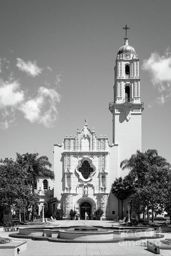 University of San Diego The Church of The Immaculata Photograph by University Icons
