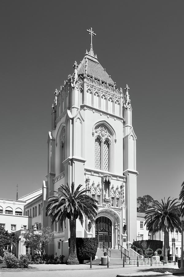 University of San Francisco Lone Mountain Tower Photograph by University Icons
