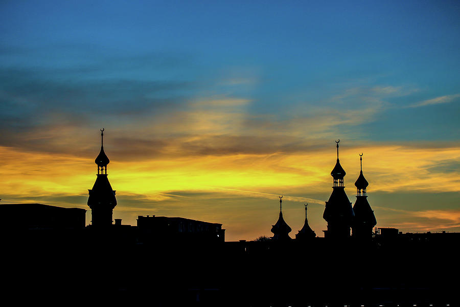 University Of Tampa at Sunset 1 Photograph by James Frazier | Fine Art ...