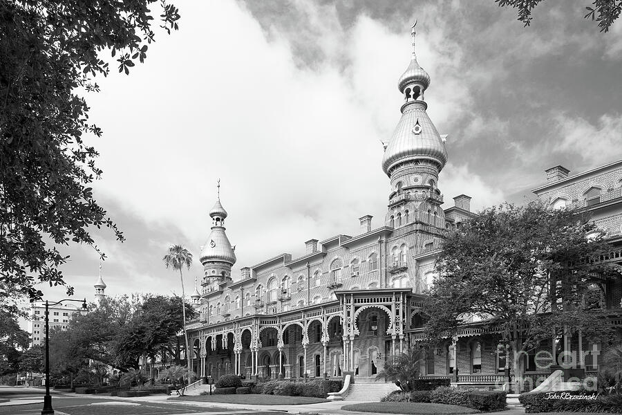 University of Tampa Plant Hall Photograph by University Icons