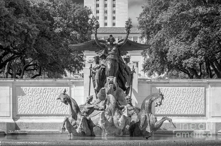 University of Texas Littlefield Fountain Photograph by University Icons