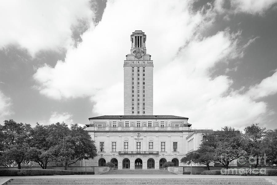 University of Texas Main Building  Photograph by University Icons
