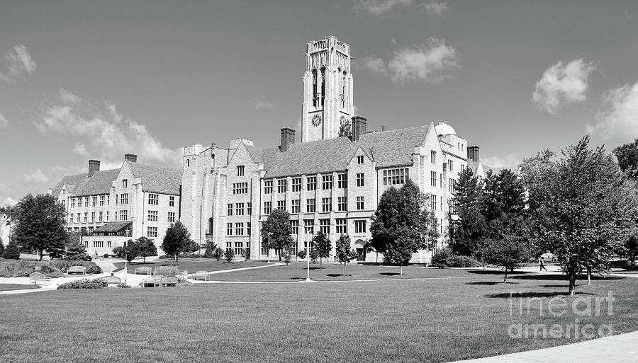 University of Toledo 6213bw Photograph by Jack Schultz