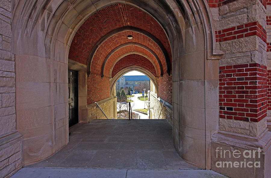 University Of Toledo Archway 5386 Photograph