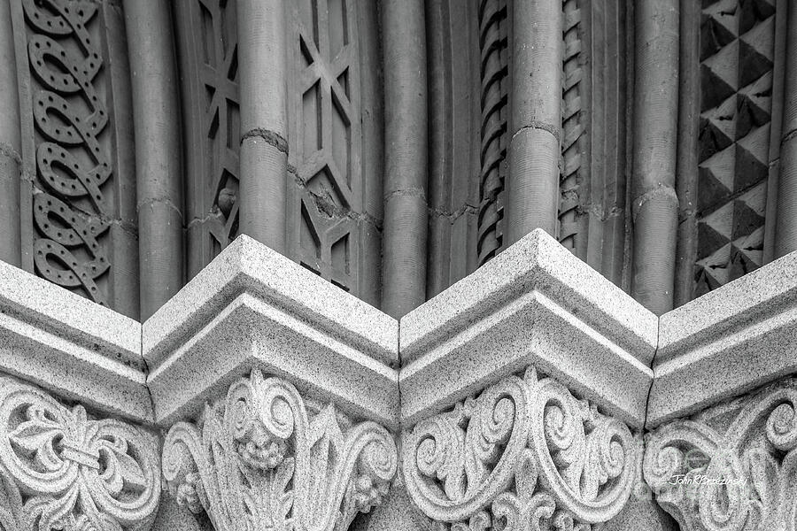 University of Vermont Detail Photograph by University Icons