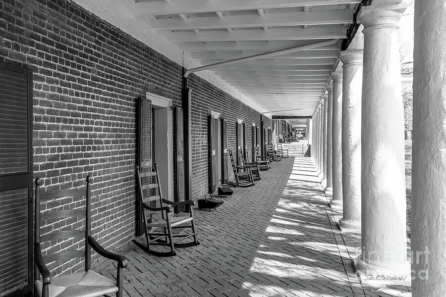 Thomas Jefferson Photograph - University of Virginia The Lawn Rooms by University Icons