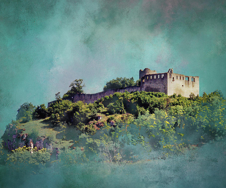 Unknown Castle Digital Art by Ken Frischkorn