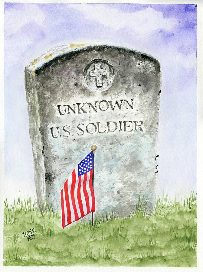 Unknown Soldier Painting by Taphath Foose - Fine Art America