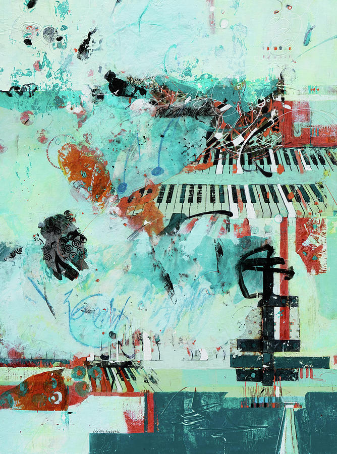 Unlocking The Music Within Mixed Media by Christie Kowalski
