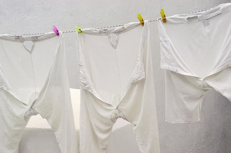 Unmentionables on the Line Photograph by Louise Tanguay