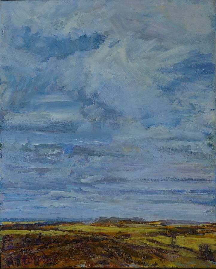 Unruly Clouds Painting by Helen Campbell