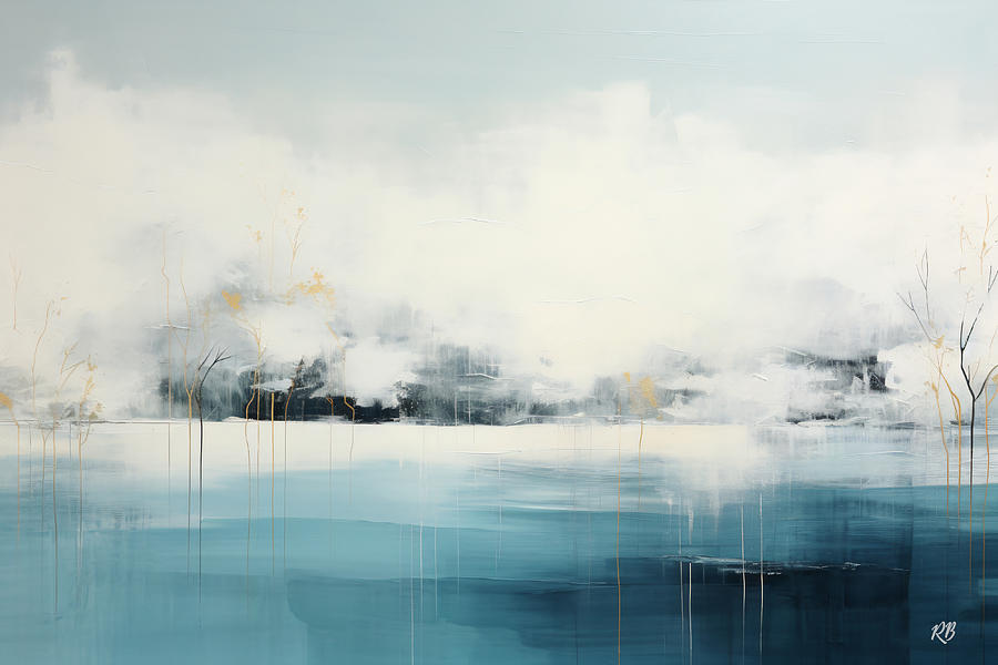 Winter Digital Art - Untamed Waters by Romain Bonnet
