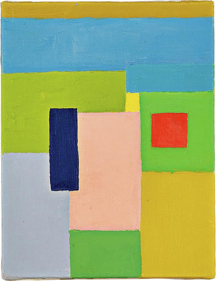 Untitled 13 - Etel Adnan Painting by Etel Adnan - Pixels