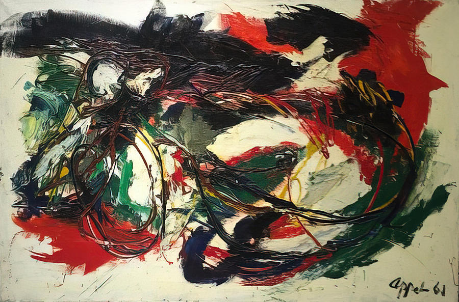 Untitled 15 - Karel Appel Painting by Karel Appel - Fine Art America