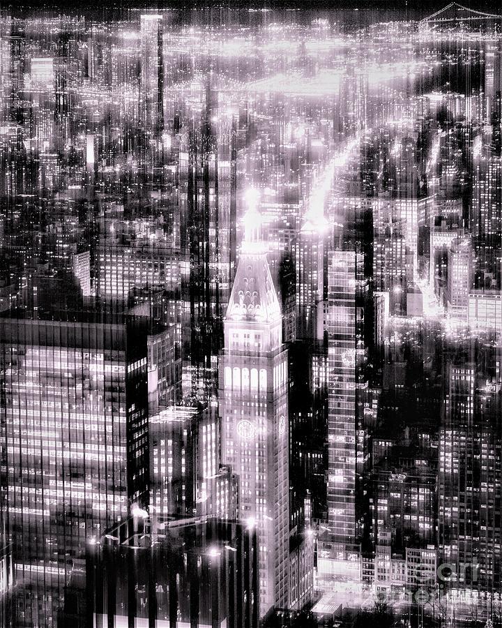 Untitled, 2019, cityscape Mixed Media by Alex Caminker