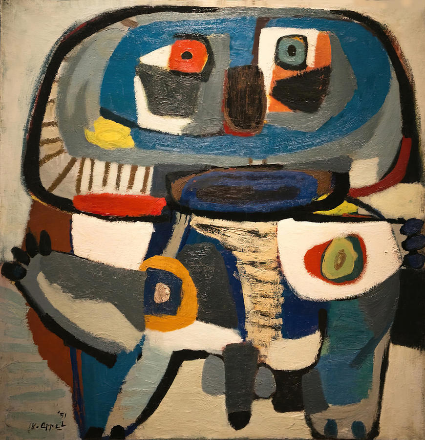 Untitled 5 - Karel Appel Painting by Karel Appel - Fine Art America