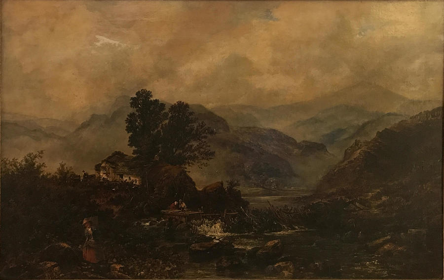 View Of The Valley Painting by Jean Baptiste Camille Corot - Fine Art ...