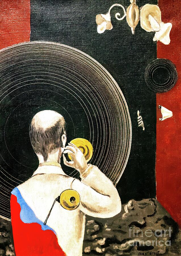 Untitled Dada by Max Ernst 1923 Painting by Max Ernst