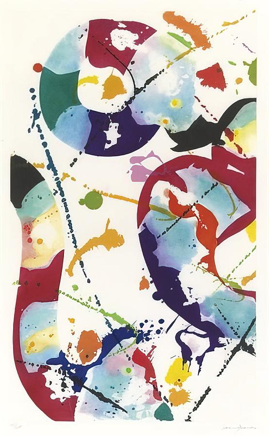 Untitled SFE-85- Sam Francis 1992 Painting by Emma Ava - Fine Art America