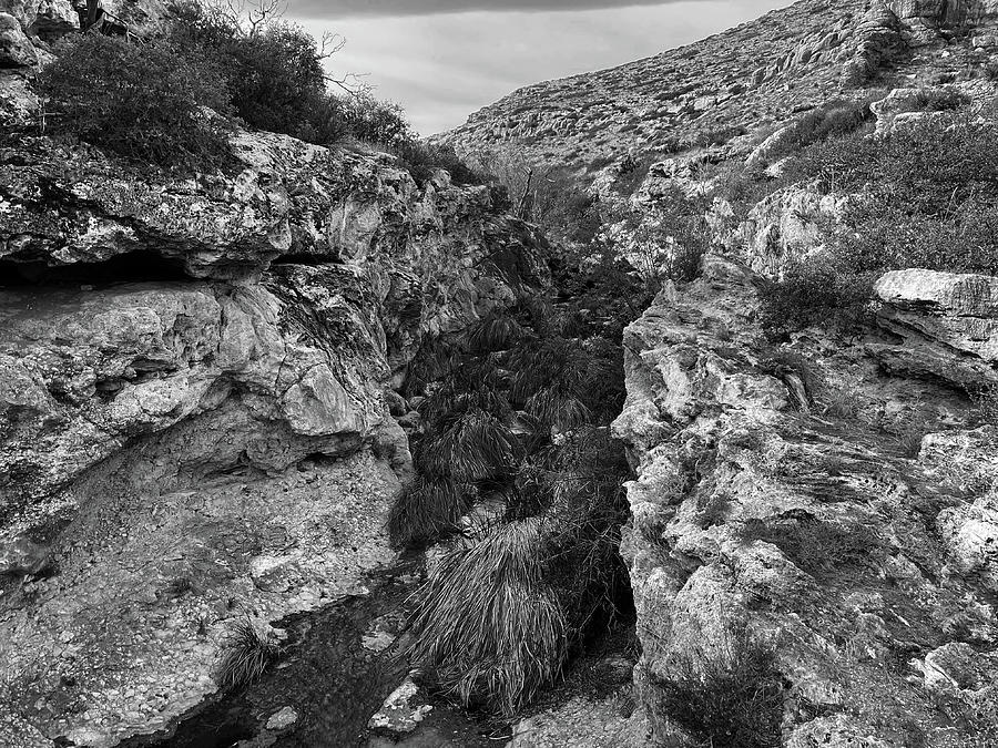 Untitled-Sitting Bull Falls, New Mexico-Guadalupe Mountains, Lincoln National Forest Photograph by Richard Porter