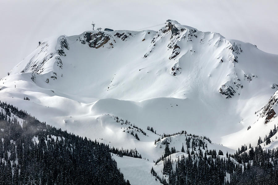 Untouched Whistler Mountain Peak Photograph by Pierre Leclerc Photography