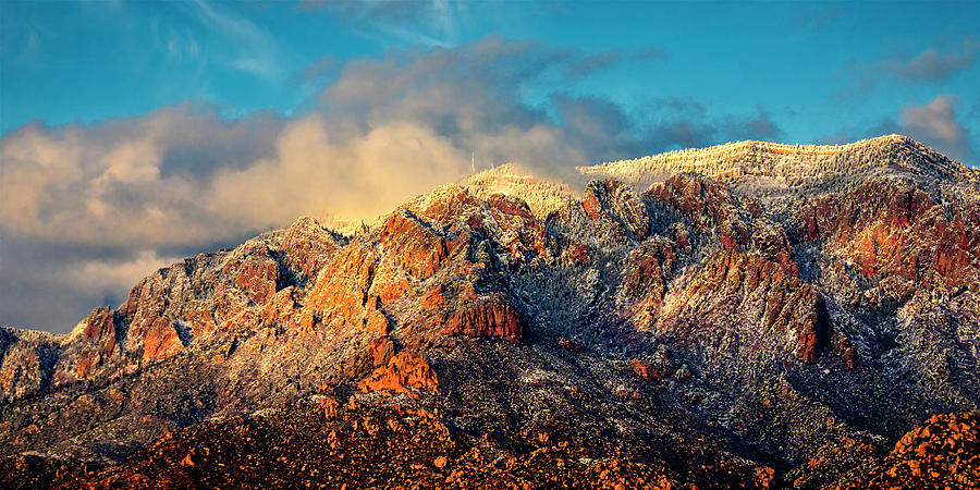 Unveiling Sandia Mountain And Crest Photograph