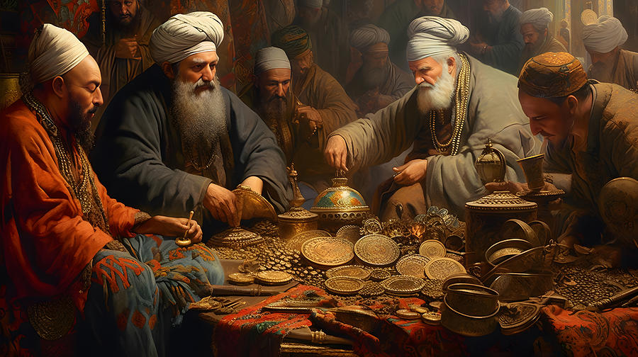 Unveiling Treasures of the Golden Age Digital Art by Ahmed Ali - Fine 