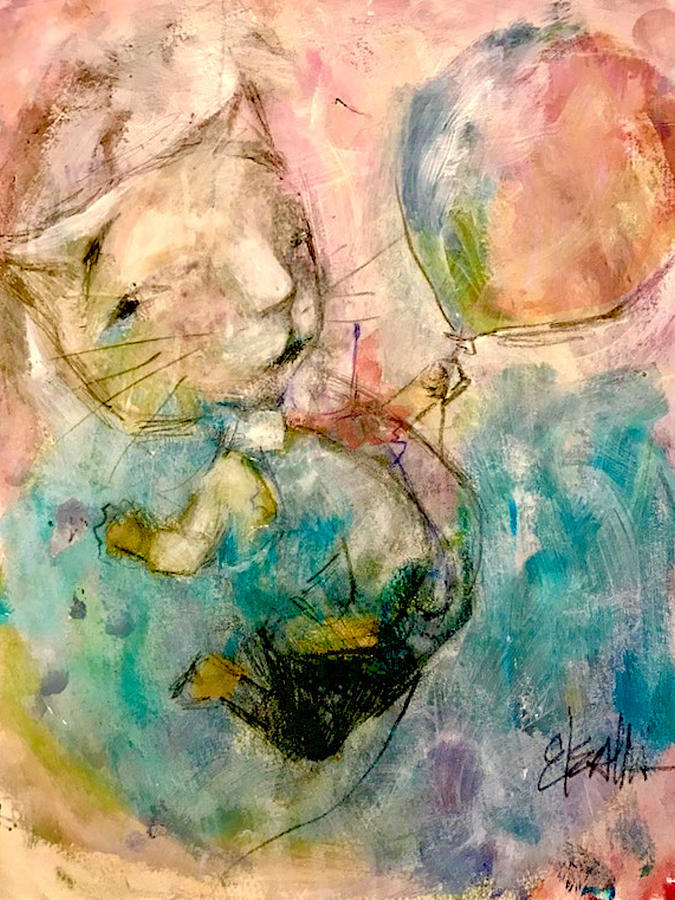 Up and Away Mixed Media by Eleatta Diver
