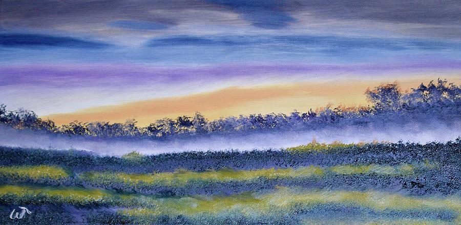 Up and Coming Sunrise Painting Painting by Warren Thompson