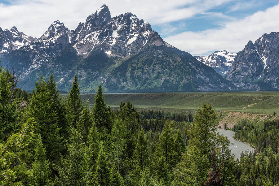 Up close view of Snake River Overlook Photograph by Maria Jaeger | Fine ...