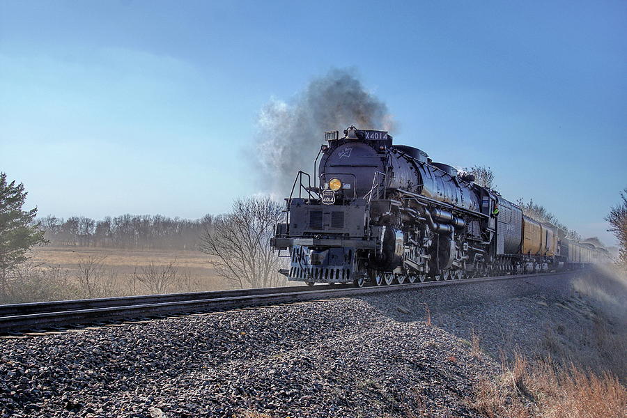 UP Engine 4014 Photograph by Alan Hutchins