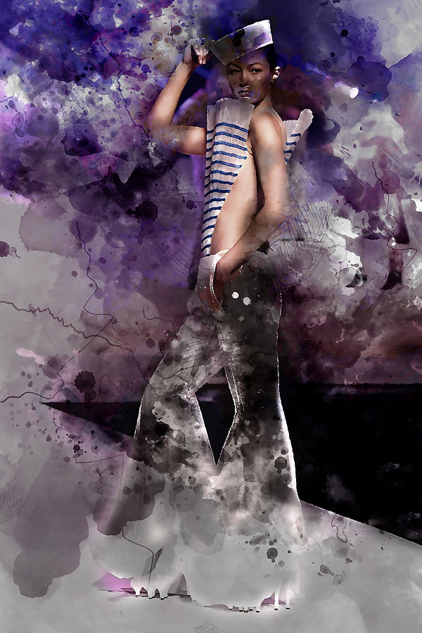 Up In the Clouds Fashion Mixed Media by Marvin Blaine
