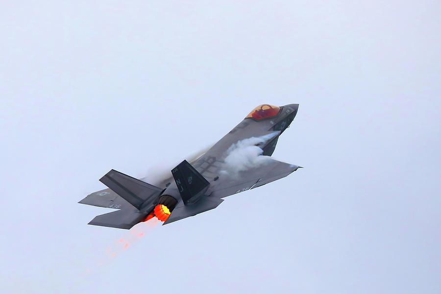 F35 Up in the sky Photograph by Alex Nikitsin - Fine Art America