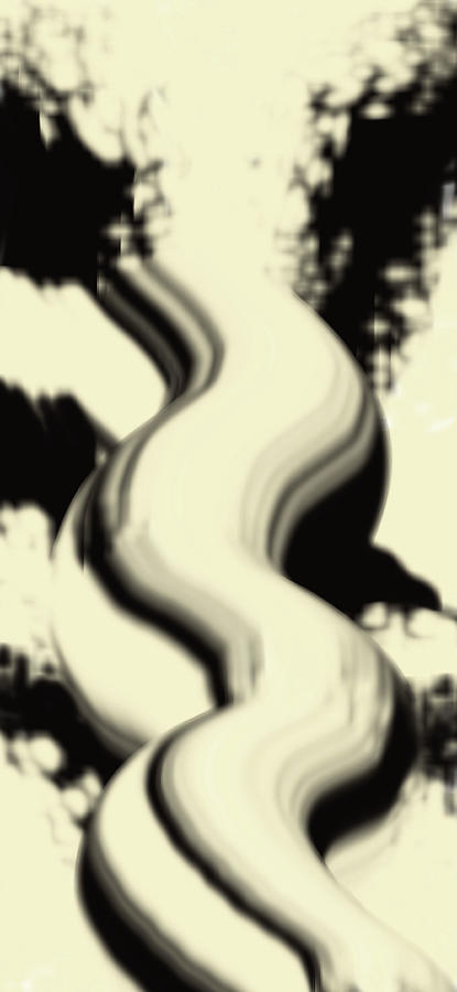 Up Stream Digital Art by Totally WICKED District Up Stream Digital Art by Totally WICKED District