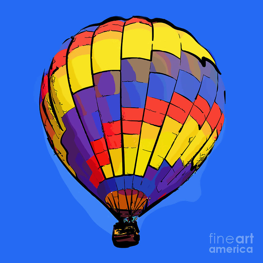 Up Up And Away Digital Art by Kirt Tisdale