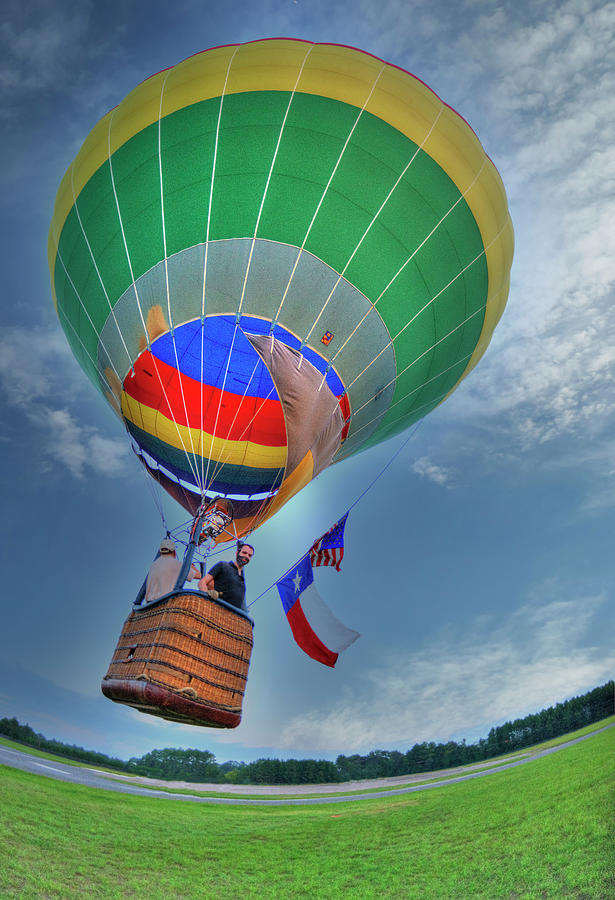 Balloon Photograph - Up Up and Away by Phil And Karen Rispin
