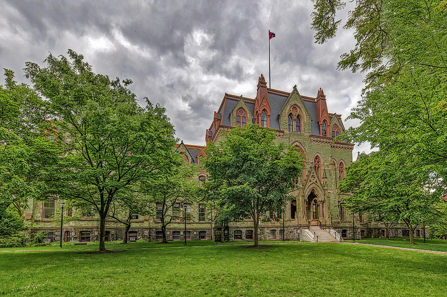 University Of Pennsylvania Photograph - UPenn College Hall by Susan Candelario