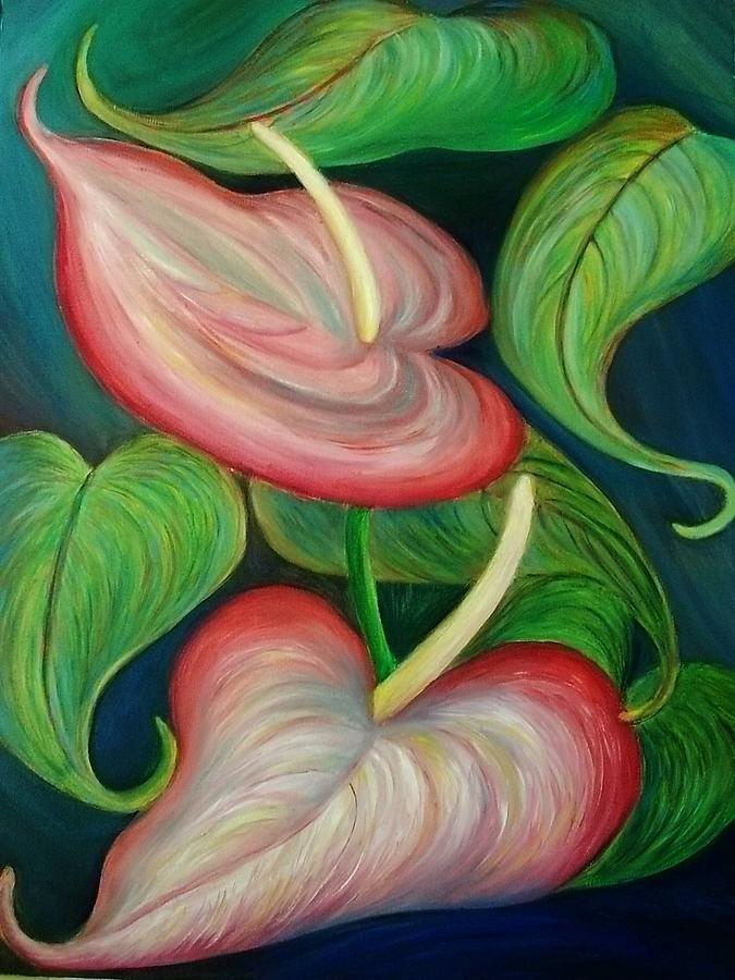 Uplifted Painting by Vivian Aaron