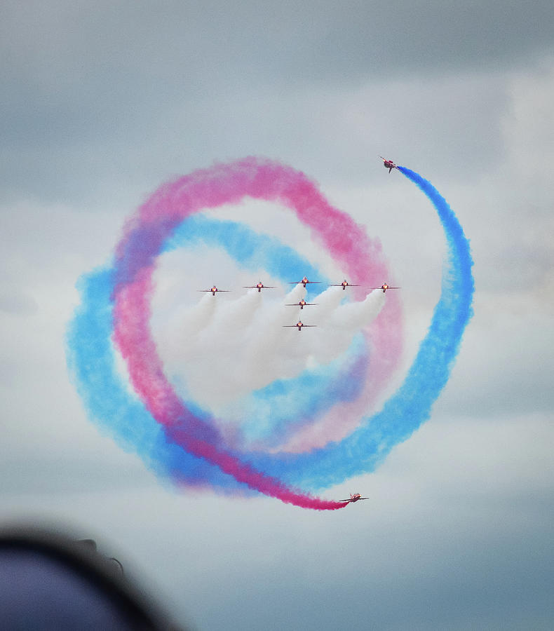 The Red Arrows #7 Photograph by Gordon James
